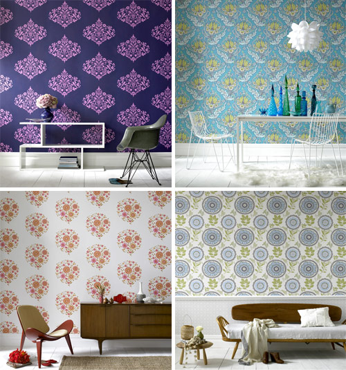 wallpaper designs for home. flowery for my own home.