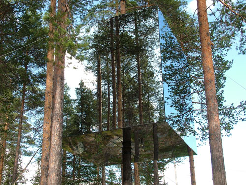 tree hotel mirror cube 2