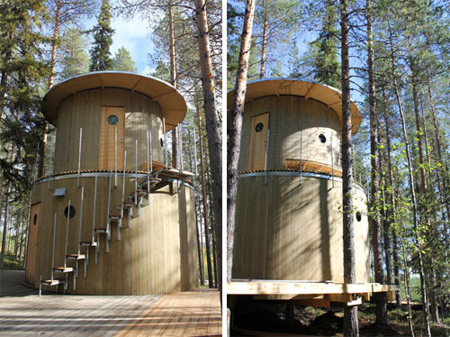 tree hotel sauna
