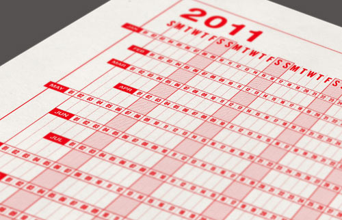 2011 Modern Calendars