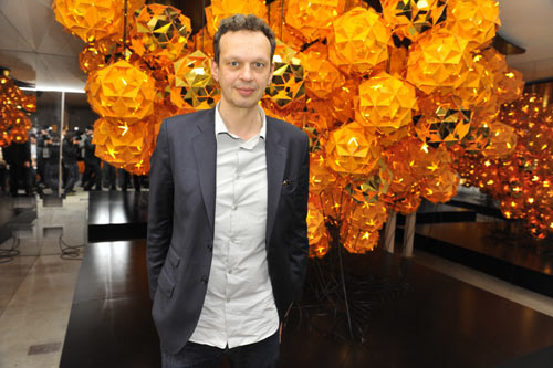 The Comet Lamp by Tom Dixon for Veuve Clicquot