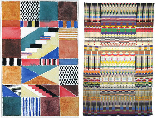 Fabric Designs by Gunta Stölzl