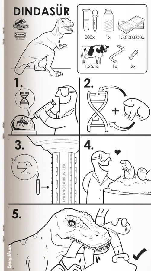 Sci Fi IKEA Manuals