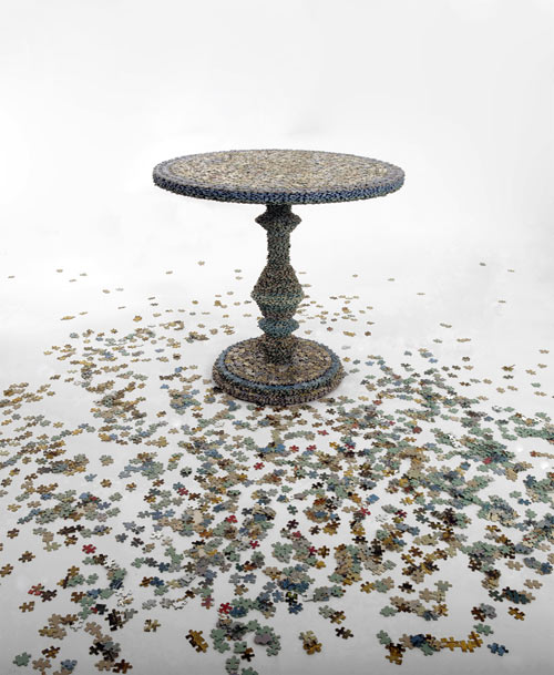 Missing Pieces Table by Rupert McKelvie