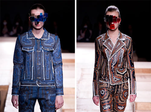 Pixel Fashion by Kunihiko Morinaga for Anrealage