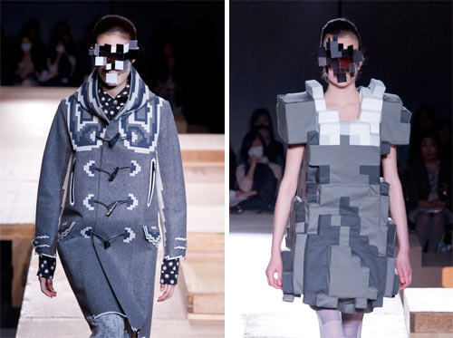 Pixel Fashion by Kunihiko Morinaga for Anrealage