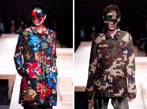 Pixel Fashion by Kunihiko Morinaga for Anrealage