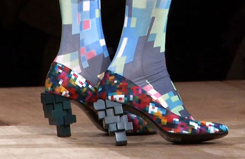 Pixel Fashion by Kunihiko Morinaga for Anrealage