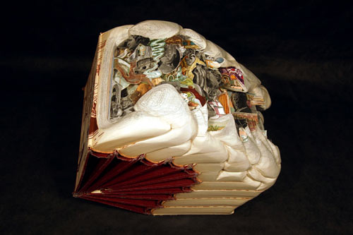 Altered Books by Brian Dettmer