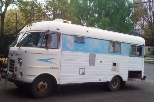 1969 Dodge Chinook Mobile Juice and Cocktail Bar