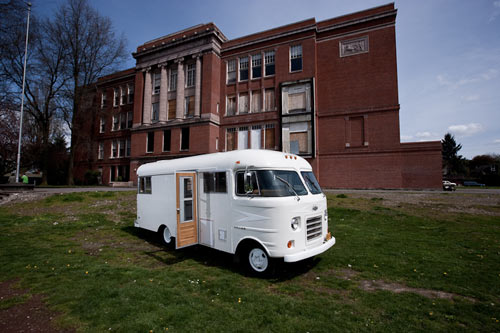 1969 Dodge Chinook Mobile Juice and Cocktail Bar