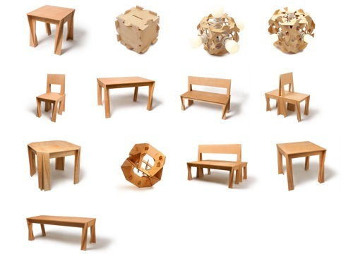 Praktrik Puzzle Furniture