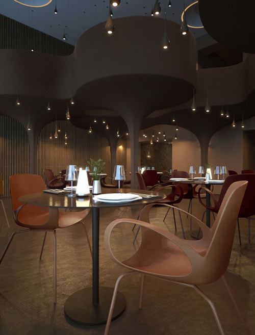 Twister Restaurant by Sergey Makhno & Vasiliy Butenko