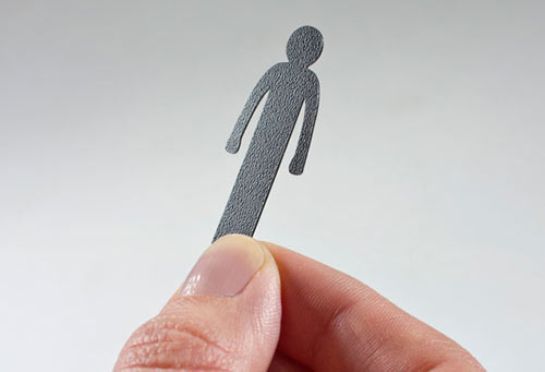 Little Man Paperclips by Lee Washington