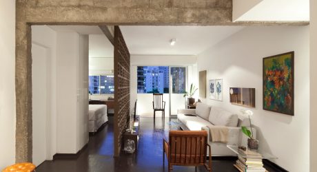 A Brazilian Apartment with Historic, Modernist Details