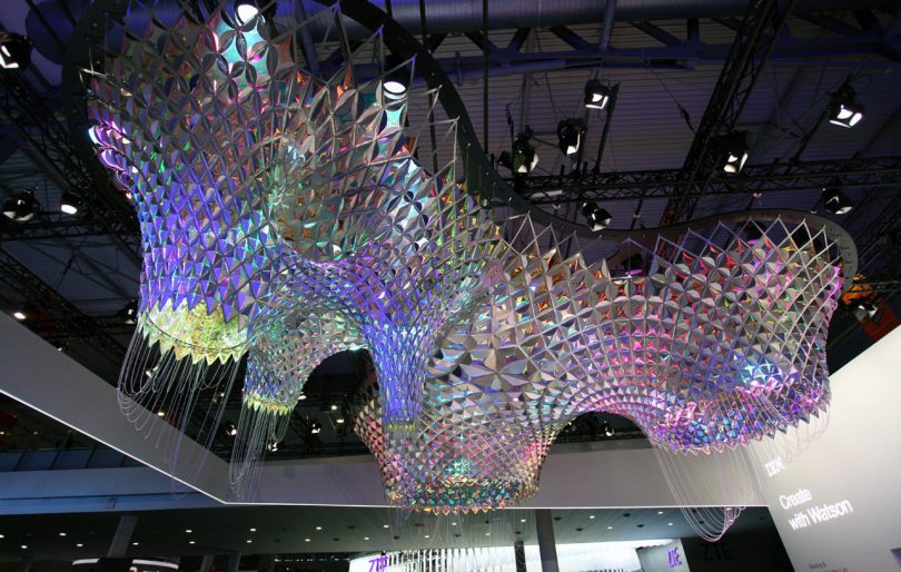 A Gaudi-Inspired, Thinking Sculpture Designed with the Help of IBM?s Watson