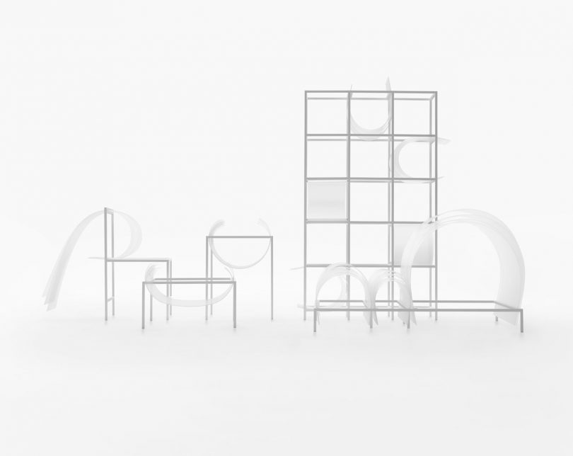 Nendo Creates “Soft” Furniture Collection Without Upholstery