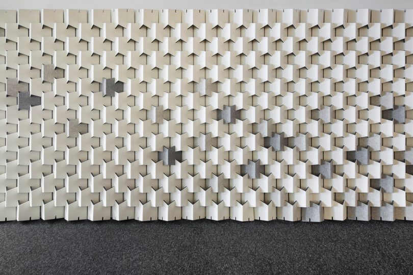 Scale Folded Acoustic Modules by Cabs Design for FilzFelt