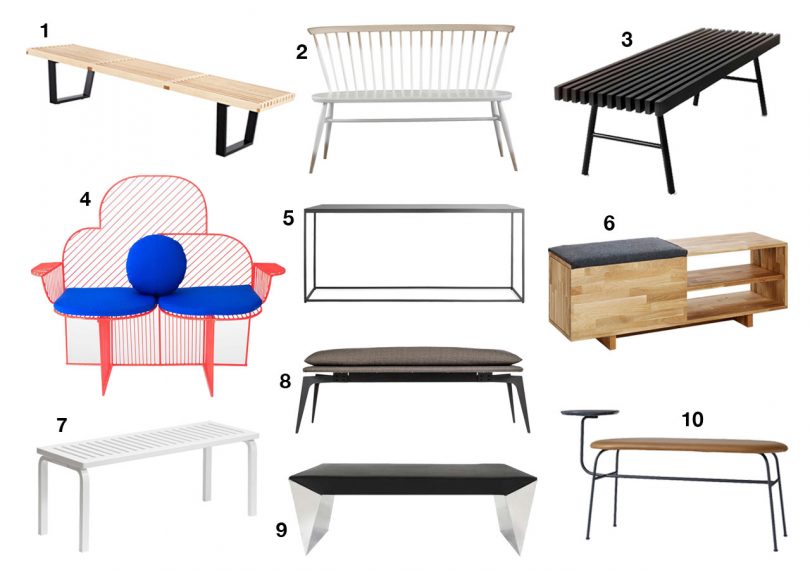 Cool Modern Benches to Up Your Seating Game