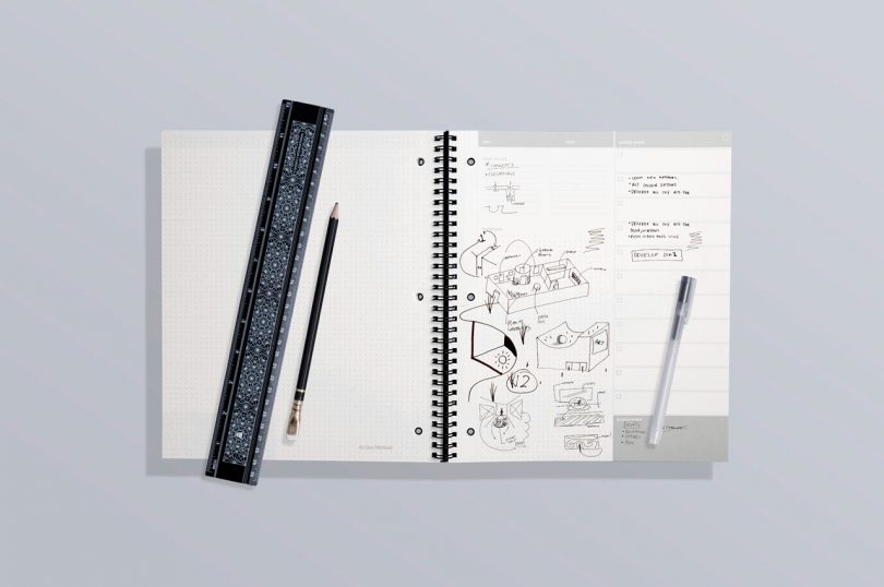 Action Method Introduces Super Minimal Notebooks for Creatives