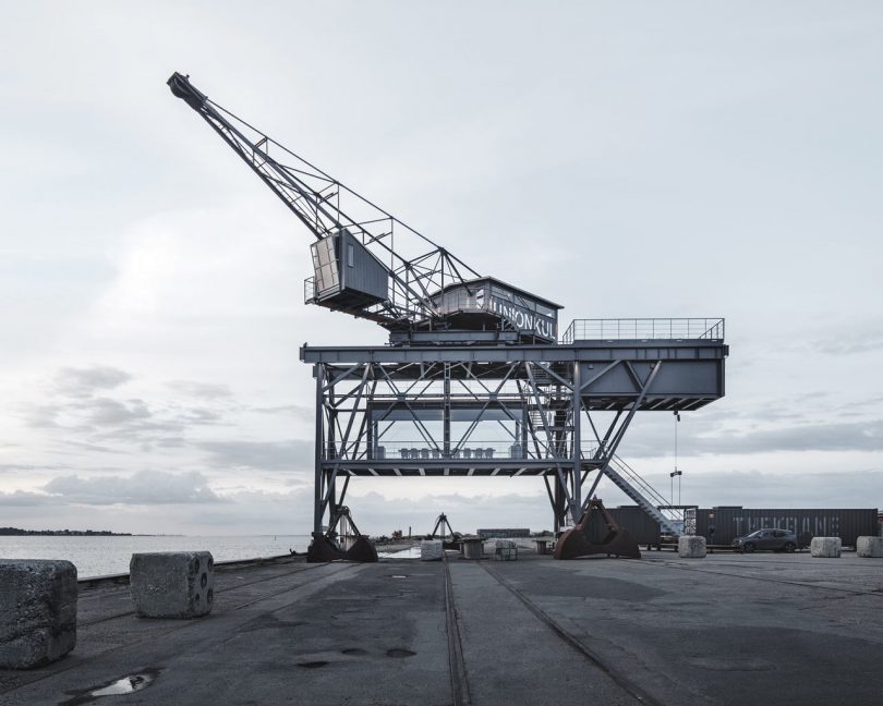 THE KRANE: An Old Coal Crane Becomes a One Room Hotel for Two