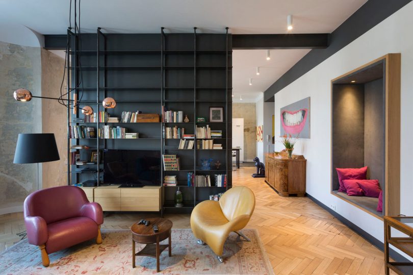 A Renovated Apartment in Warsaw, Poland by INDOOR
