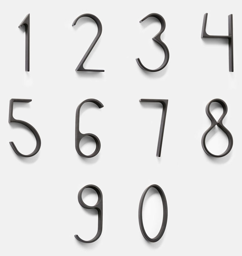 [UPDATED] Modern House Numbers