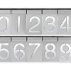 Modern House Numbers