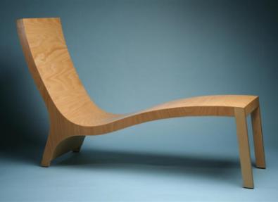 Plywood Chaise