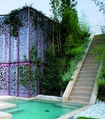 Color-Changing House, Italy, by Italo Rota
