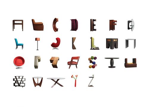 Furniture Alphabet