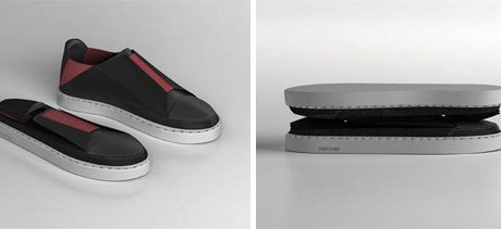 Foldable Shoe Design by Marc Illan