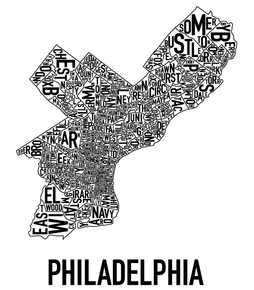 Philadelphia from Ork Posters