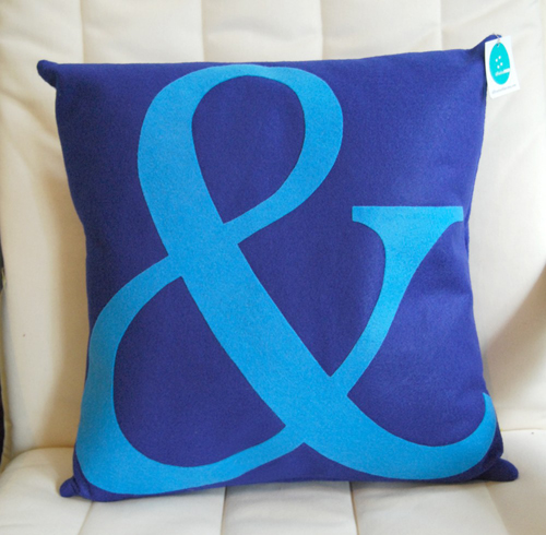 Ampersand Pillow