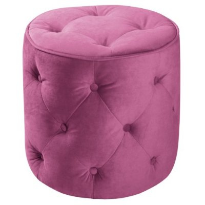 Curves Tufted Ottoman