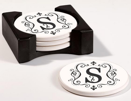 Monogram Coasters
