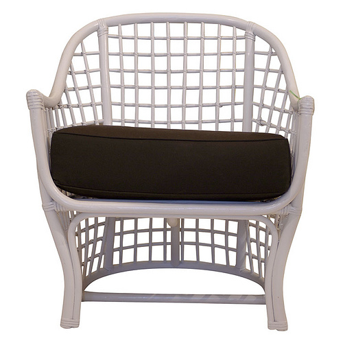 White Rattan Chair