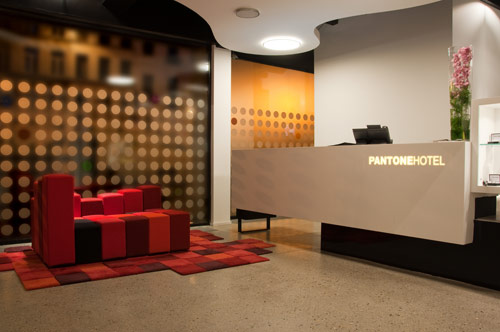 The Pantone Hotel in Belgium