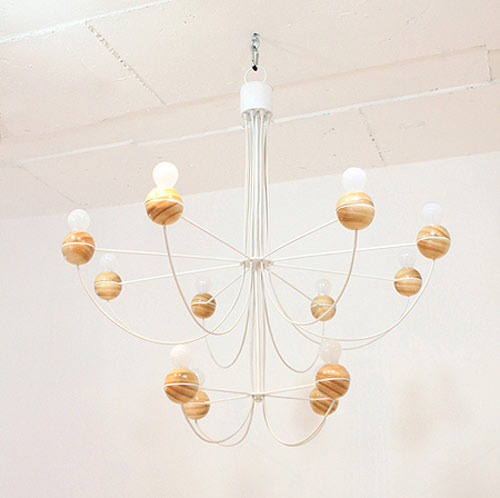 Semicircle Chandelier by Cho Hyung Suk