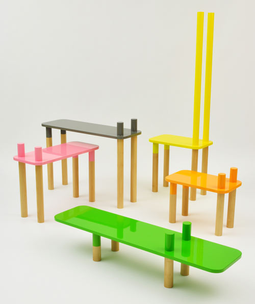 AVÔ Stool and Welcome to the Jungle by Rui Alves