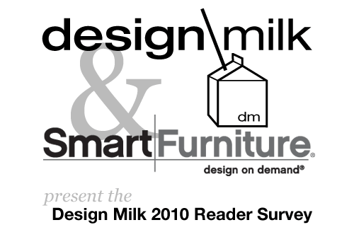 Design Milk 2010 Reader Survey: Win $500 from SmartFurniture