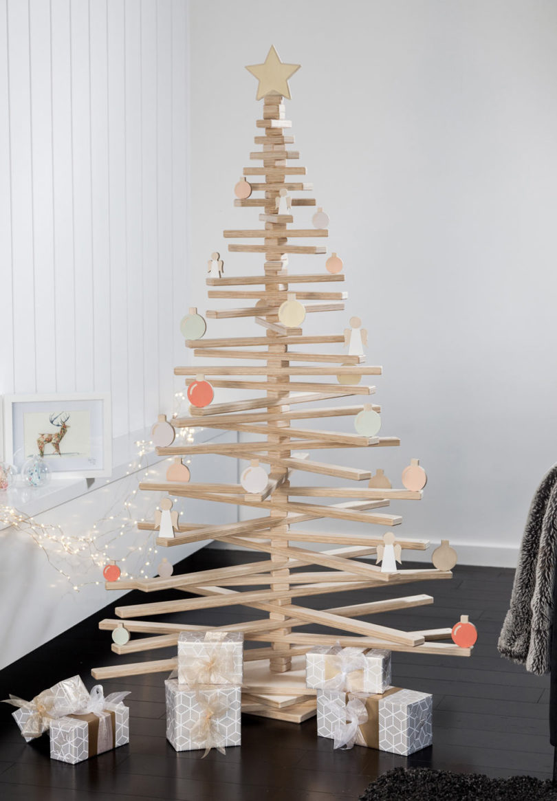 modern christmas tree