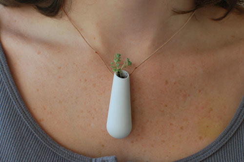 Planter Necklaces by Colleen Jordan