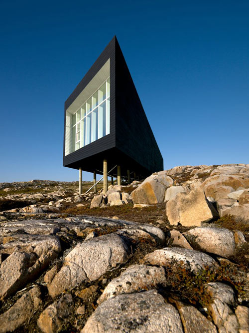 Fogo Island Artist Studios in Canada by Saunders Architecture