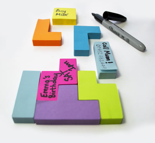 Tetris Style Sticky Notes