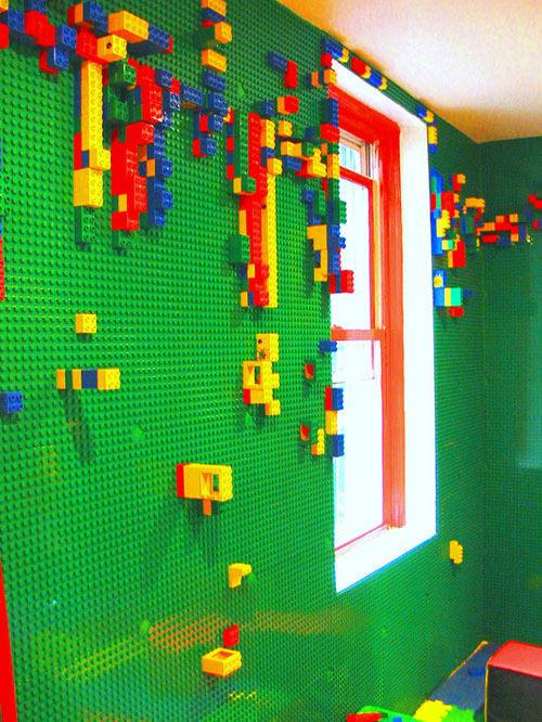 Lego wall sales design