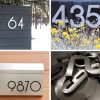 Modern House Numbers Giveaway