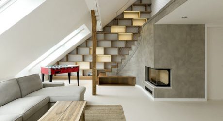 Rounded Loft by A1 Architects