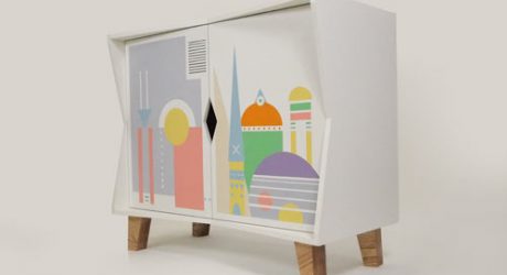 Two Halves Cabinet by Charlie Crowther-Smith and Christian Taylor