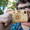 Wood Camera iPhone 4 Case
